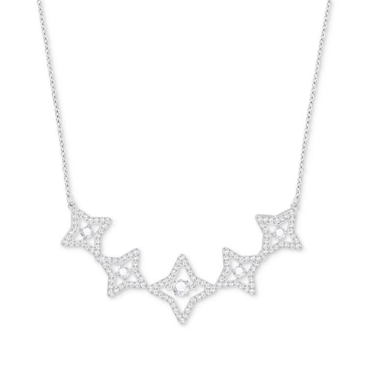 商品Swarovski|Silver-Tone Crystal Star Collar Necklace,价格¥1012,第1张图片