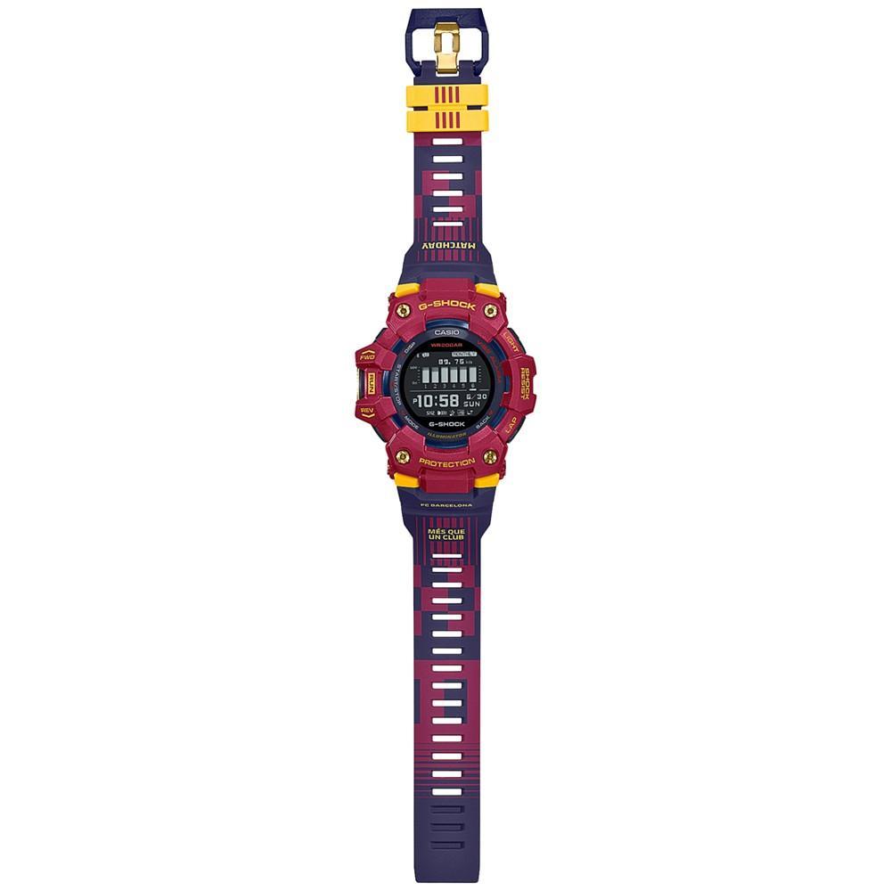 商品G-Shock|Men's Digital FC Barcelona Multicolor Resin Strap Watch 49mm,价格¥1695,第4张图片详细描述