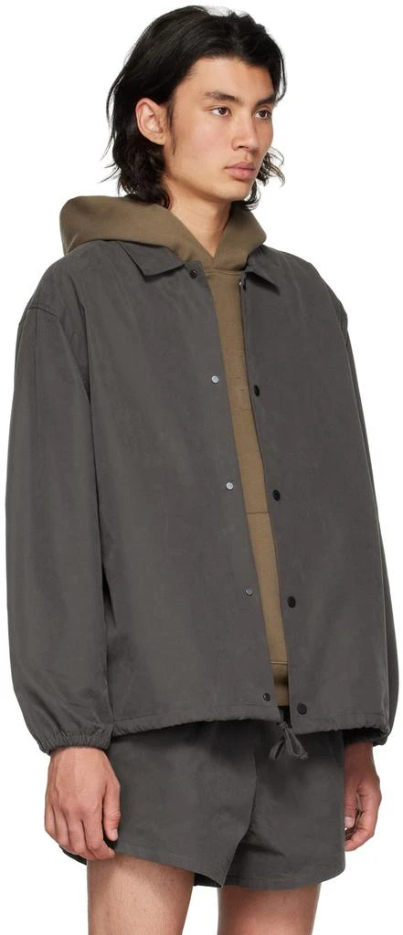 商品Essentials|Gray Drawstring Jacket,价格¥1174,第2张图片详细描述