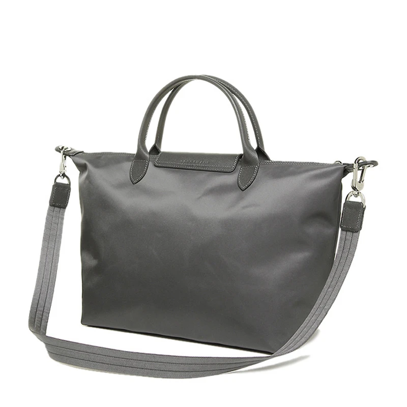 Longchamp 珑骧 灰色织物女士手提包 1515578112 商品