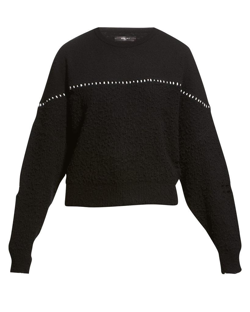 商品AMIRI|Ribbed Crew-Neck Pullover,价格¥2355,第4张图片详细描述