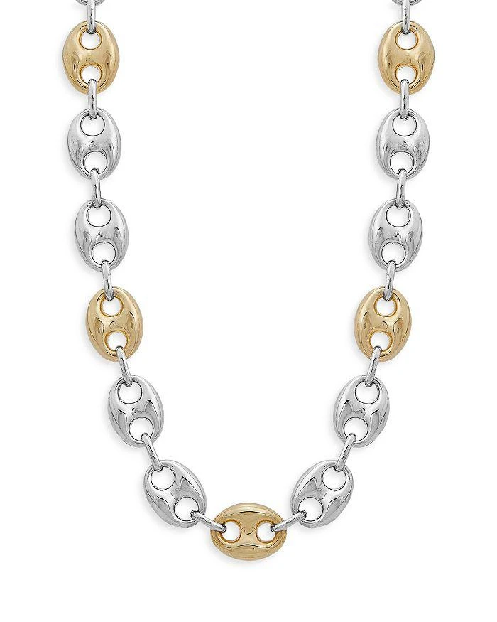 商品Alberto Amati|14K Yellow Gold & Sterling Silver Mariner Link Chain Necklace, 18",价格¥9702,第1张图片