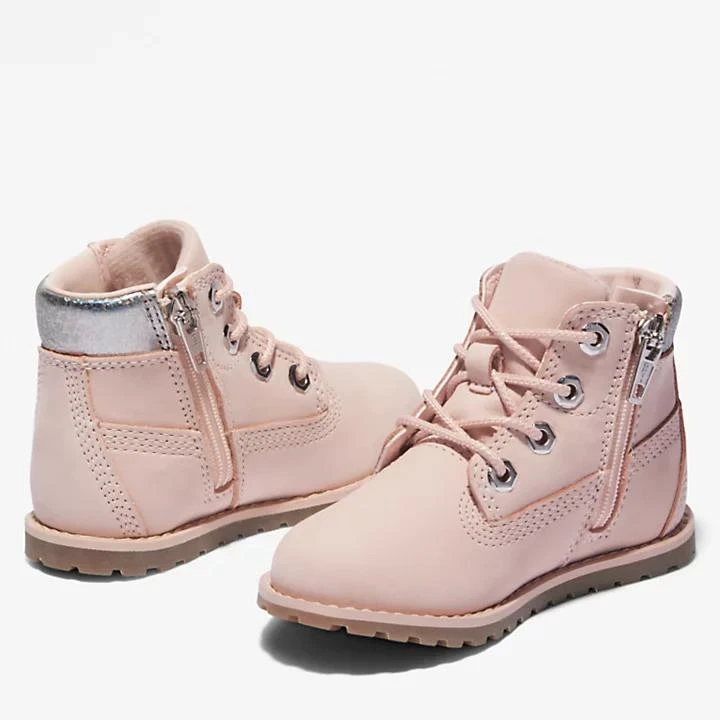 商品Timberland|Pokey Pine 6 Inch Boot for Toddler in Light Pink,价格¥313,第5张图片详细描述