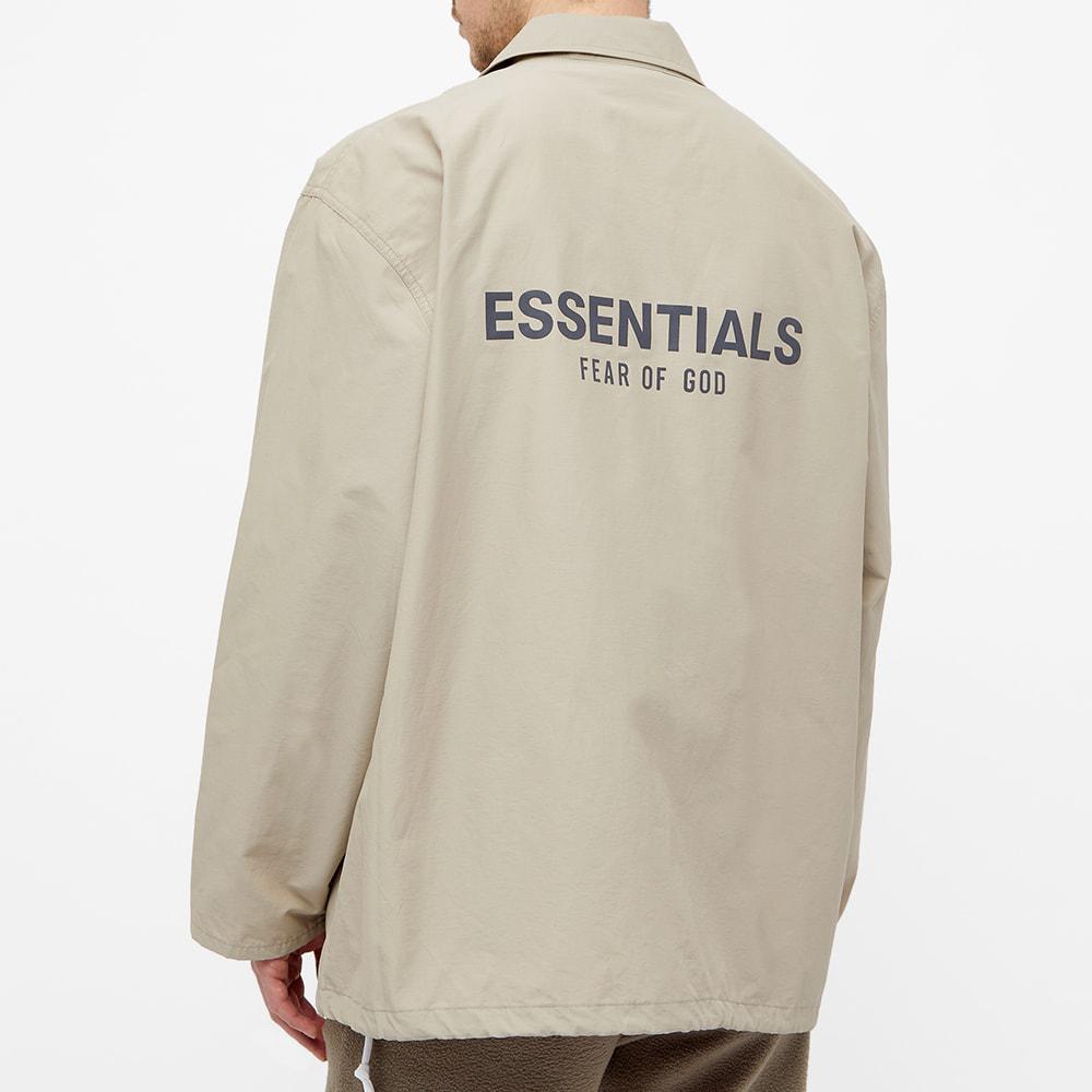 Fear of God ESSENTIALS Coaches Jacket - Sage商品第6张图片规格展示