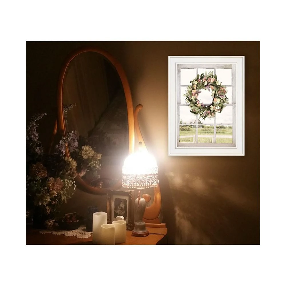 商品Trendy Décor 4U|Summer View by Lori Deiter, Ready to hang Framed Print, White Window-Style Frame, 15" x 19",价格¥625,第2张图片详细描述