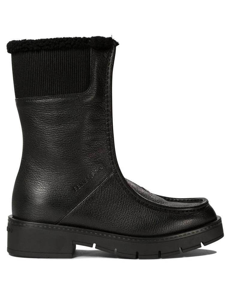 商品Salvatore Ferragamo|Salvatore Ferragamo "Montse Fur" Ankle Boots,价格¥4990,第1张图片
