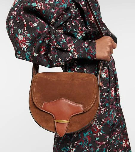 商品Isabel Marant|Botsy suede crossbody bag,价格¥6112,第2张图片详细描述