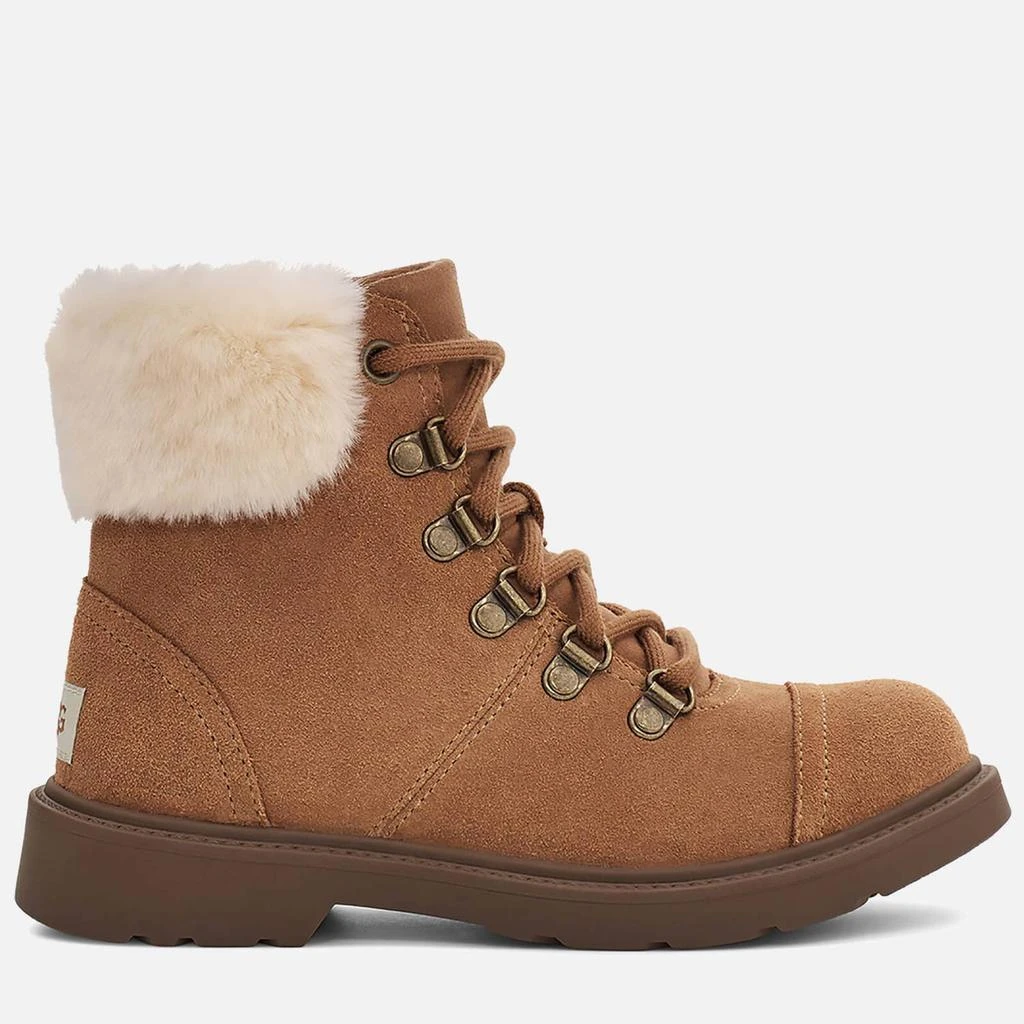 商品UGG|UGG Kids' Azell Hiker All Weather Boots - Chestnut,价格¥418,第1张图片