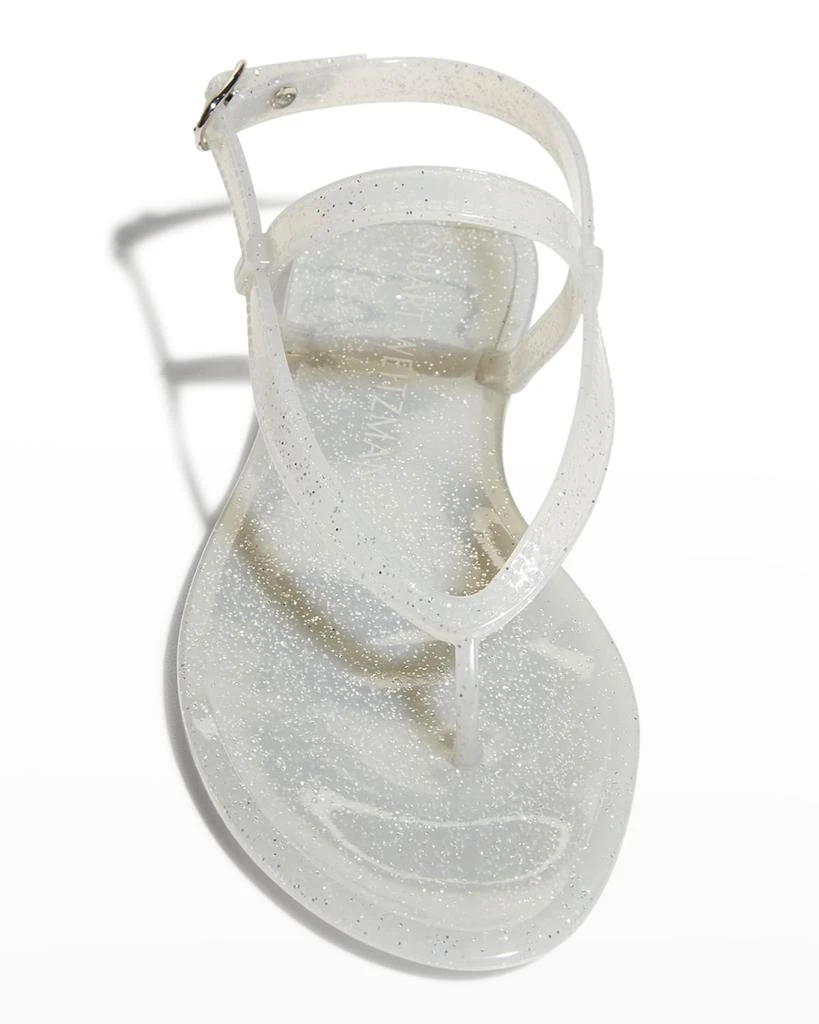 商品Stuart Weitzman|Summer Shimmer Jelly Sandals,价格¥310,第5张图片详细描述