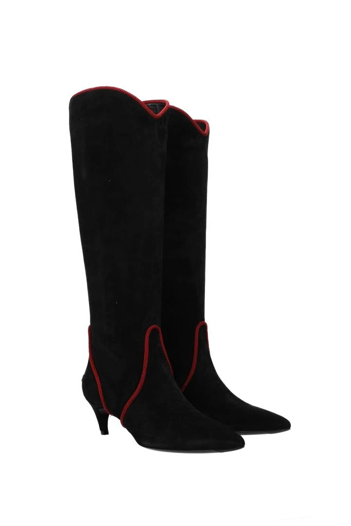 商品Roger Vivier|Boots Suede Black,价格¥5705,第2张图片详细描述