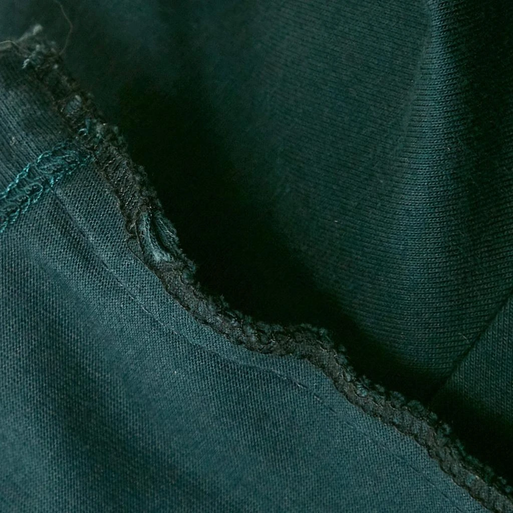 商品[二手商品] Hermes|Hermes Navy Blue Embroidered Cotton Crew Neck T-Shirt XXL,价格¥2180,第4张图片详细描述