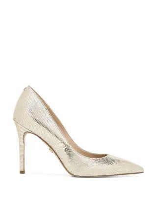 商品Sam Edelman|Hazel Leather Pointed Toe Pumps,价格¥628,第2张图片详细描述