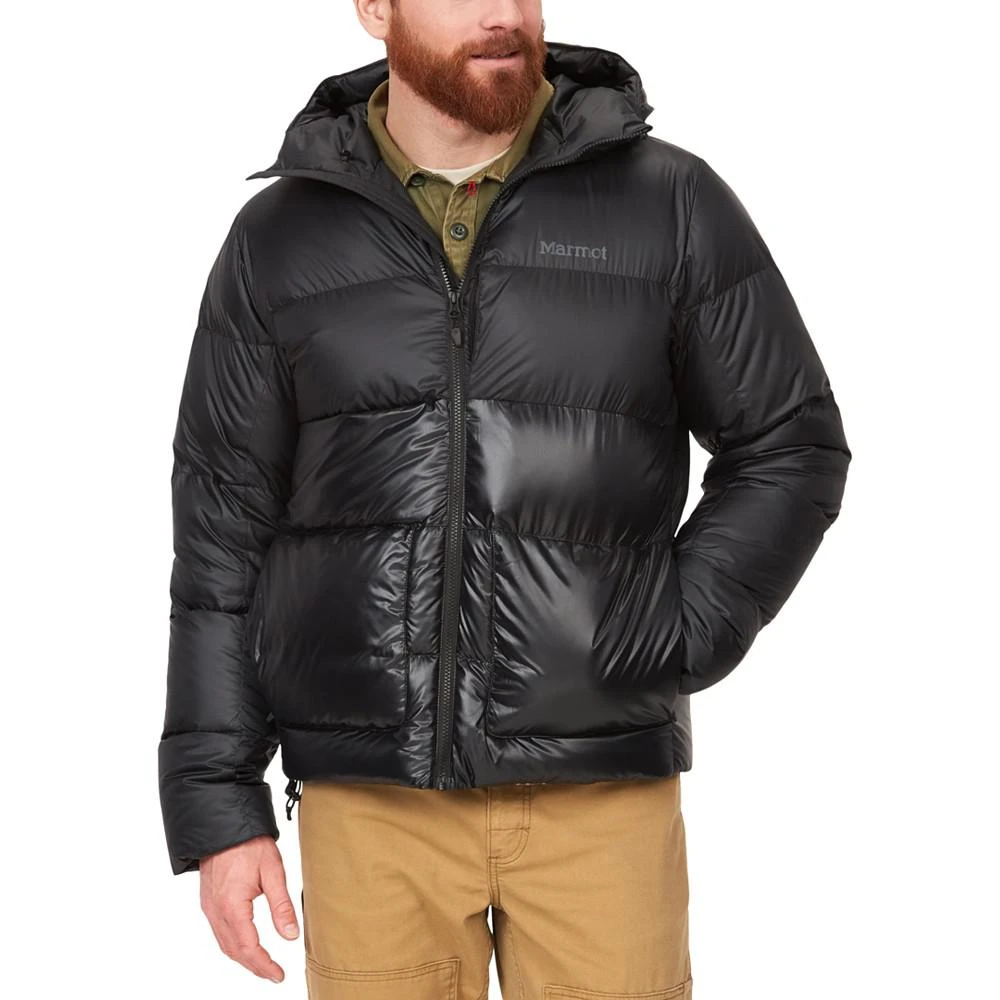 商品Marmot|Men's Guides Quilted Full-Zip Hooded Down Jacket,价格¥1209,第1张图片