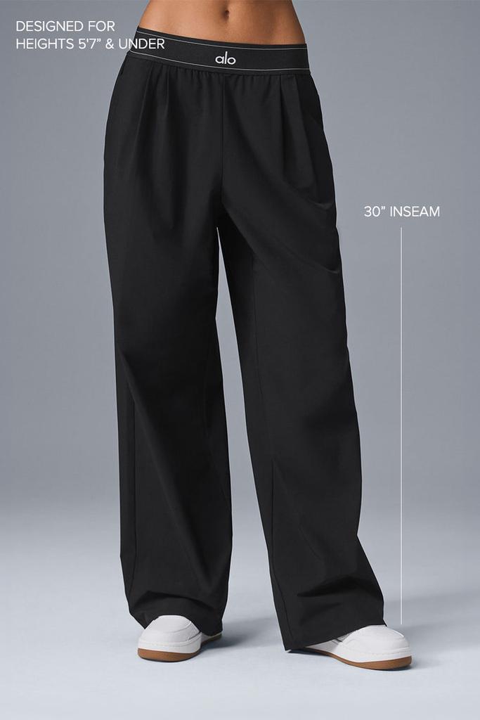 Alo Suit Up Trouser (Regular) - Black - Leggings - Free Shipping