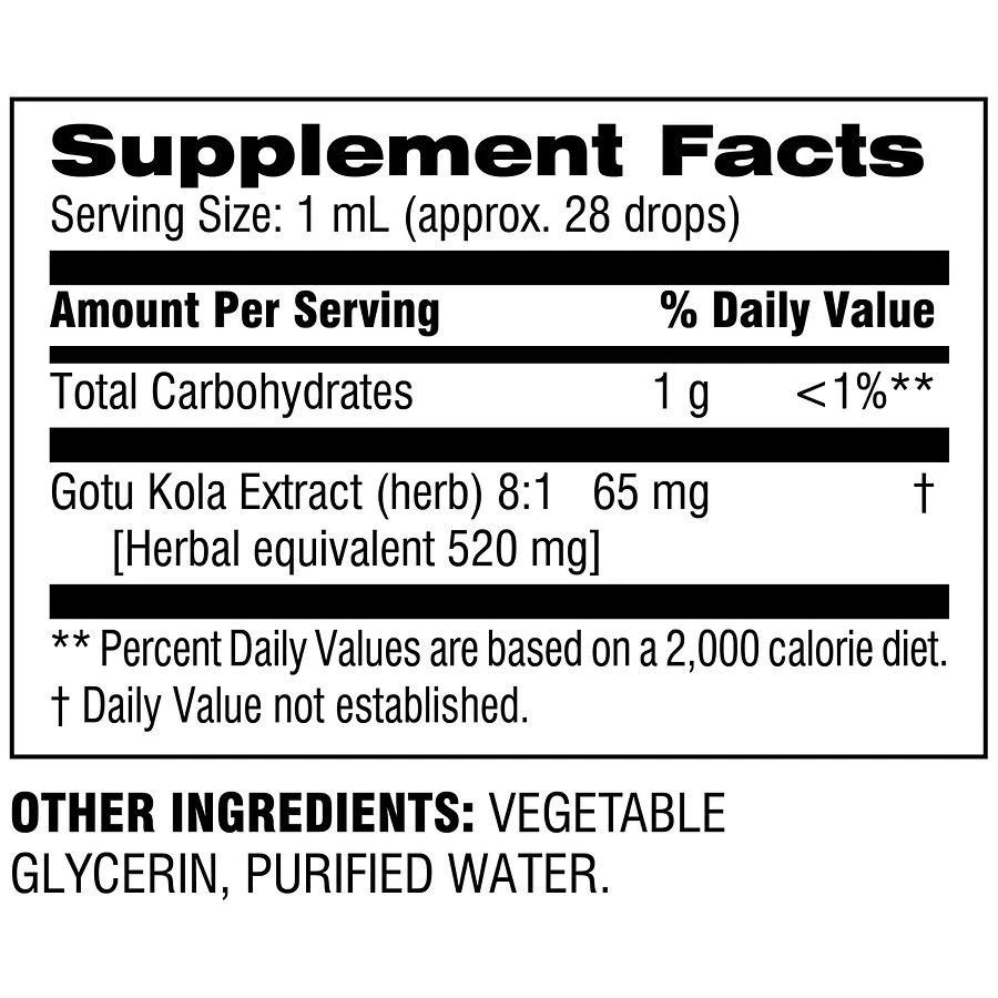 商品Botanic Choice|Gotu Kola Liquid Extract,价格¥105,第2张图片详细描述