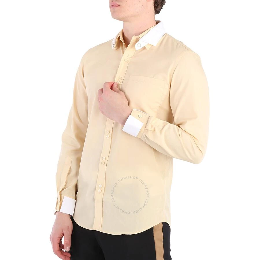 商品Burberry|Contrast Double Collar Cotton Poplin Shirt,价格¥1001,第3张图片详细描述