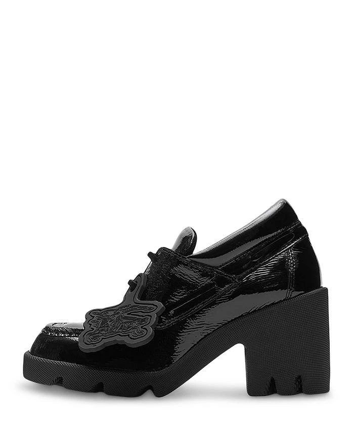 商品Burberry|Women's Stride Block Heel Loafers,价格¥8438,第2张图片详细描述