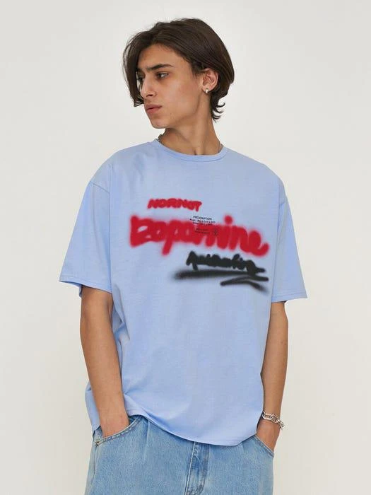 Regular Fit Dopamine T-Shirt Blue 商品