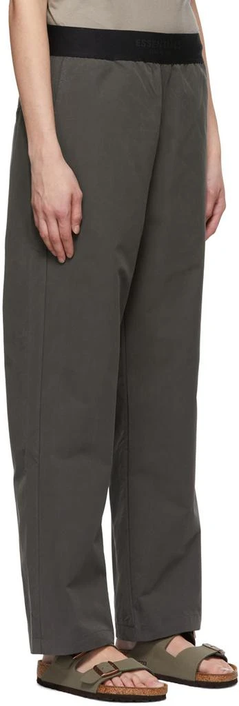 商品Essentials|Black Cotton Trousers,价格¥619,第2张图片详细描述