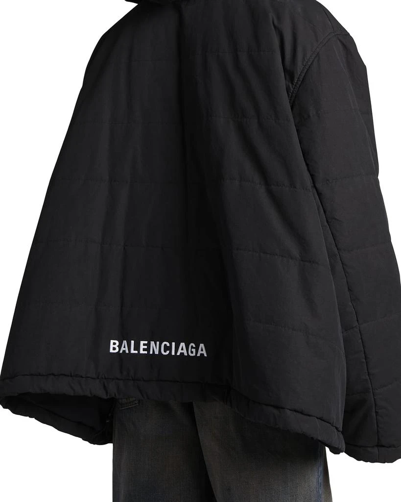 商品Balenciaga|Men's Cotton Poplin Parka,价格¥8659,第5张图片详细描述