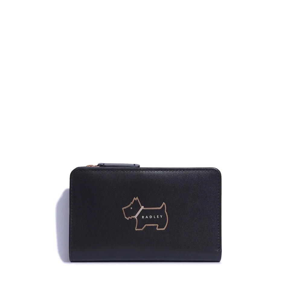 商品Radley|Women's Heritage Dog Outline Medium Leather Bifold Wallet,价格¥646,第1张图片