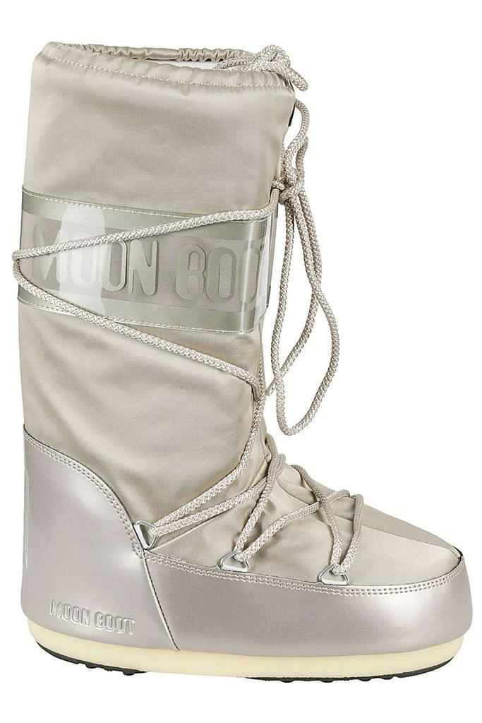 商品Moon Boot|Moon Boot Icon Glance Lace-Up Satin Boots,价格¥1412,第1张图片