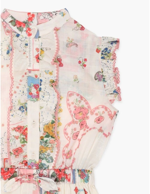 商品【商品预售7天】 Zimmermann|Zimmermann 女童套装 1792YCLO 白色,价格¥1207,第4张图片详细描述