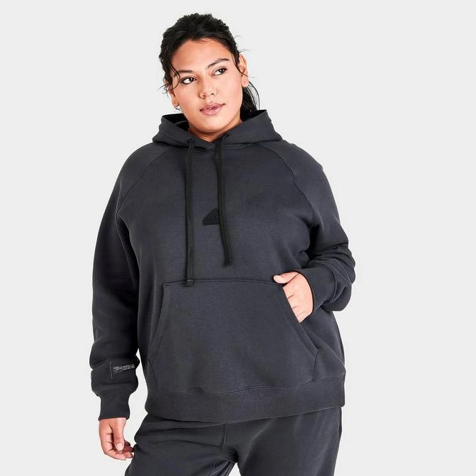 商品Adidas|Women's adidas Sportswear Oversized Hooded Sweatshirt (Plus Size),价格¥187,第1张图片