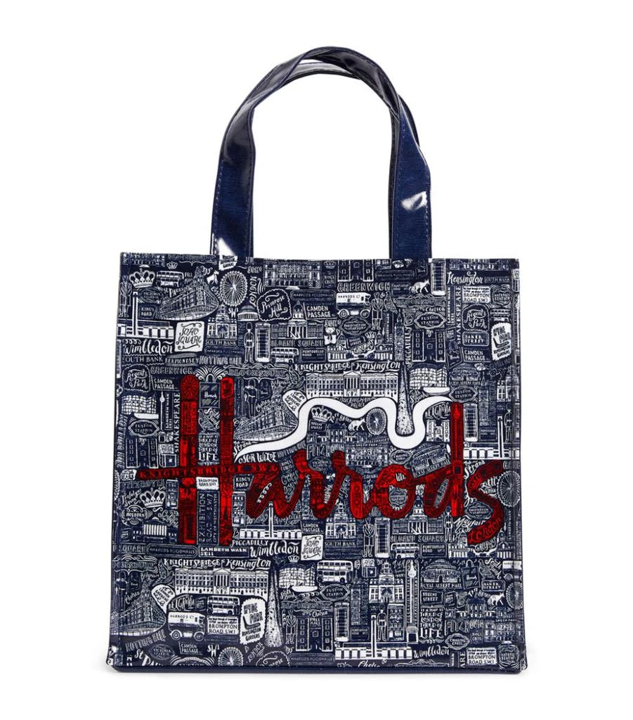 商品Harrods|Small Picture Font Shopper Bag,价格¥344,第1张图片
