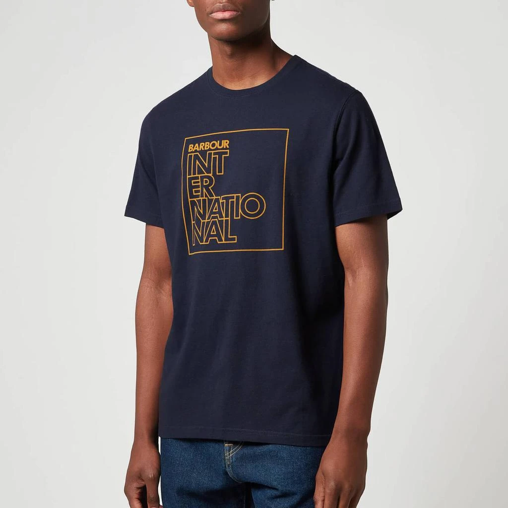 商品Barbour|Barbour International Men's Outline T-Shirt - Night Sky,价格¥127,第1张图片