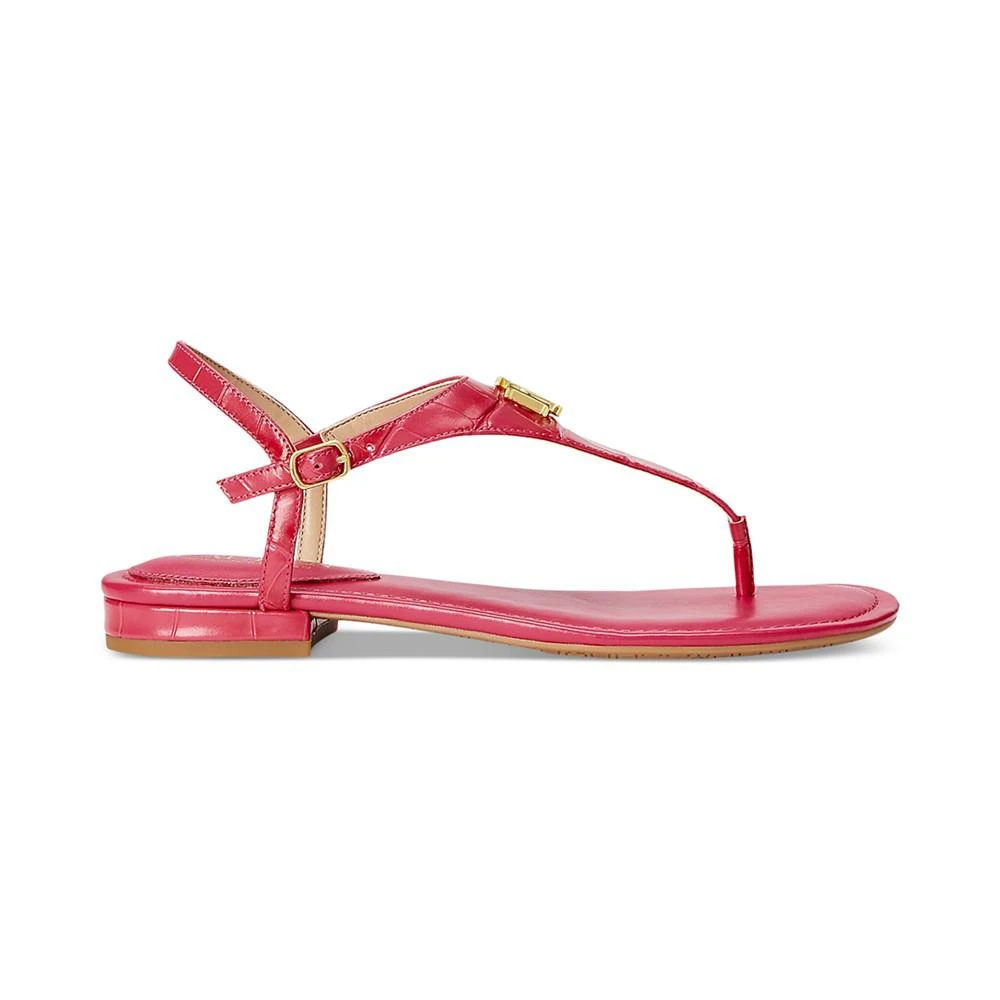 商品Ralph Lauren|Women's Ellington Flat Sandals,价格¥429,第2张图片详细描述