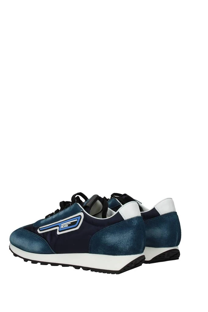 商品Prada|Sneakers Fabric Blue White,价格¥1973,第4张图片详细描述