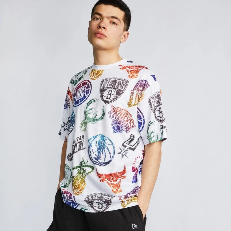 商品New Era|New Era Nba Water Reflectionshortsleeve Tee - Men T-Shirts,价格¥131,第4张图片详细描述