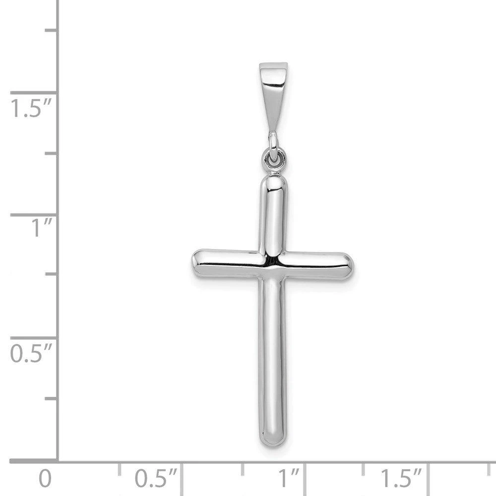 商品Diamond2Deal|14k White Gold Cross Pendant,价格¥2719,第4张图片详细描述