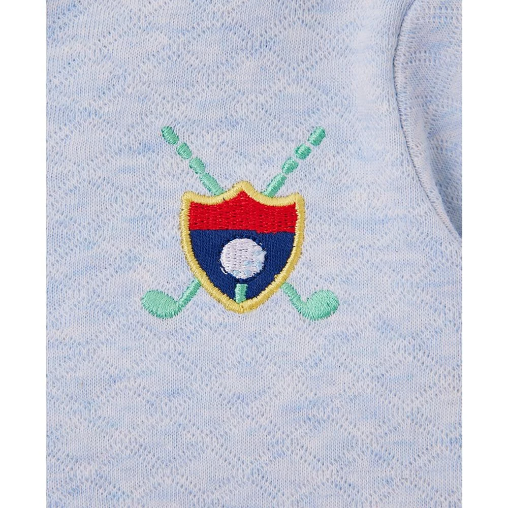 商品Little Me|Baby Boys Golf Puppy Coverall and Hat, 2 Piece Set,价格¥85,第3张图片详细描述