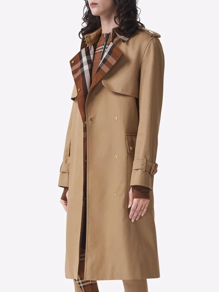 商品Burberry|BURBERRY - Cotton Trench Coat,价格¥16620,第2张图片详细描述