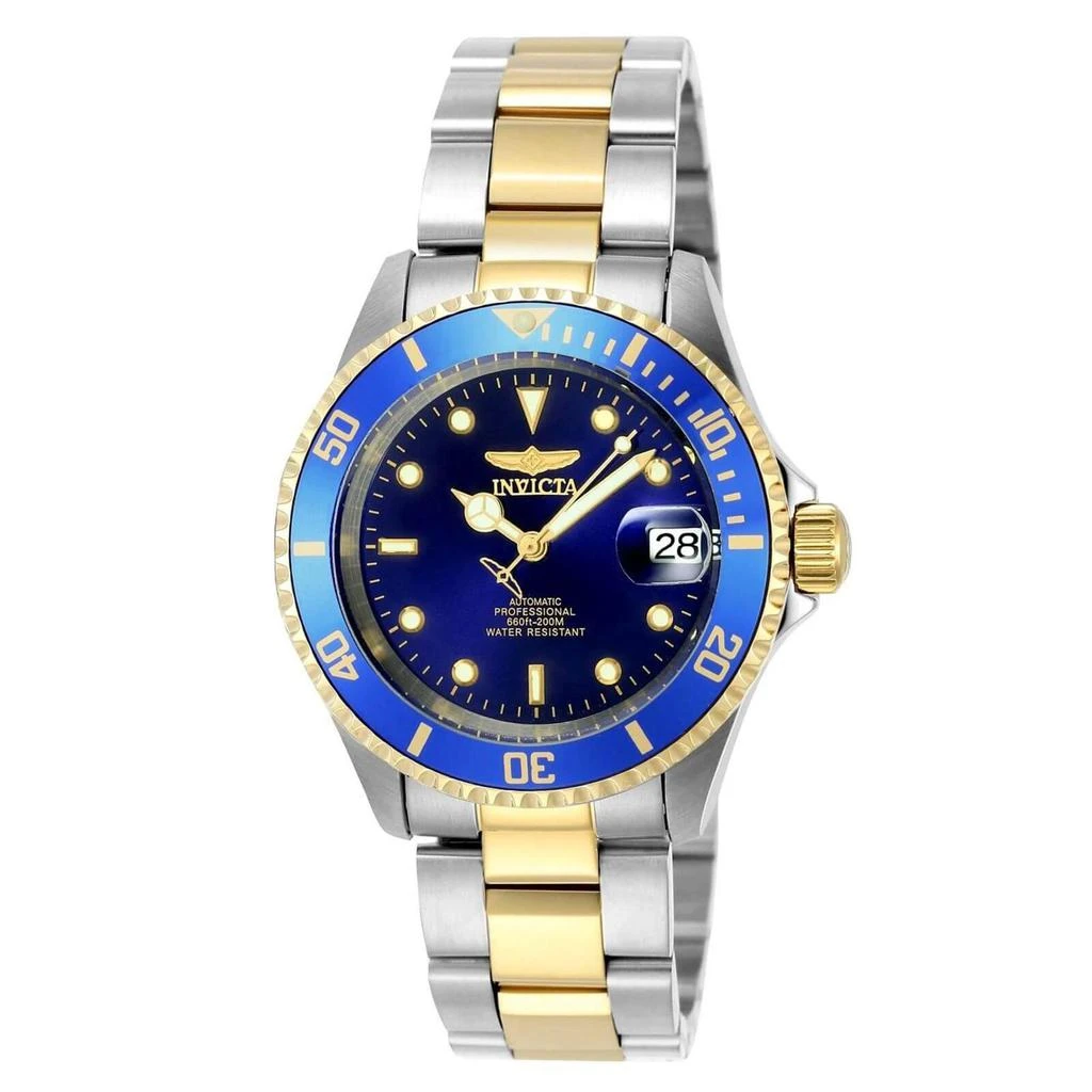 商品Invicta|Invicta 8928OB Men's Coin Edge Bezel Automatic Pro Diver Blue Dial,价格¥646,第1张图片