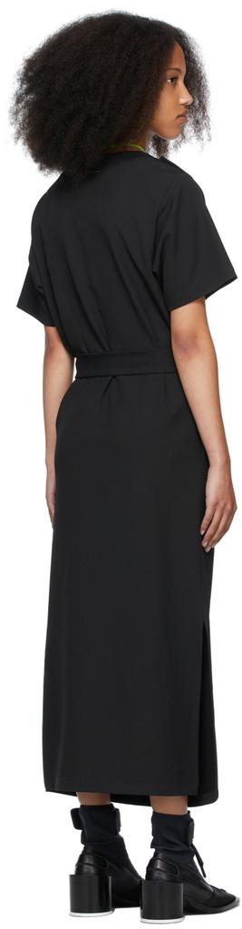 Black Short Sleeve Dress商品第3张图片规格展示