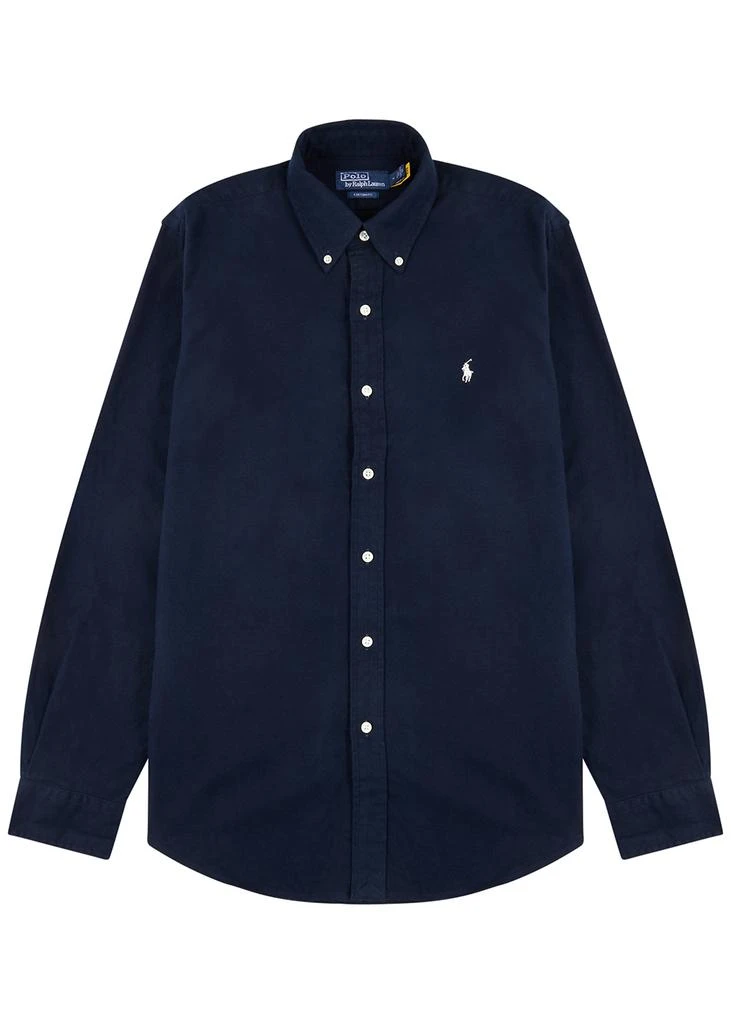 商品Ralph Lauren|Logo-embroidered cotton shirt,价格¥722,第1张图片