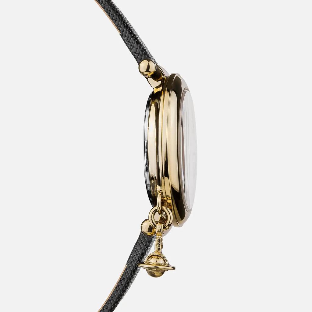 Vivienne Westwood Women's Orb Heart Watch - Black/Gold商品第3张图片规格展示