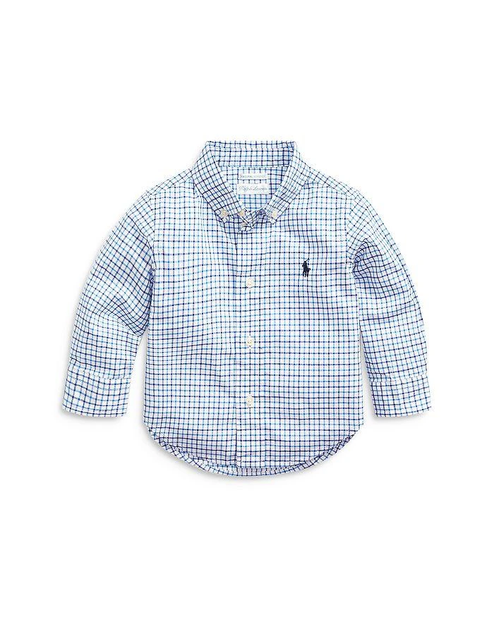 商品Ralph Lauren|Boys' Plaid Button Down Shirt - Baby,价格¥340,第1张图片详细描述