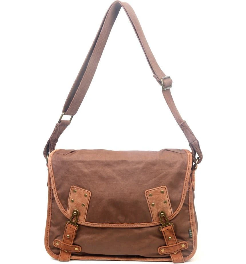 商品THE SAME DIRECTION|Dolphin Studded Messenger Bag,价格¥528,第3张图片详细描述