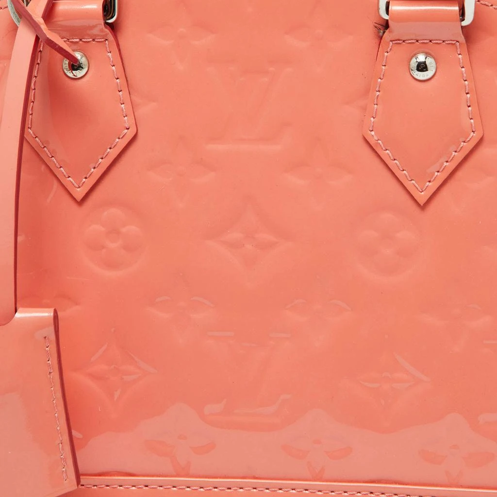 商品[二手商品] Louis Vuitton|Louis Vuitton Rose Litchi Monogram Vernis Alma BB Bag,价格¥8348,第5张图片详细描述