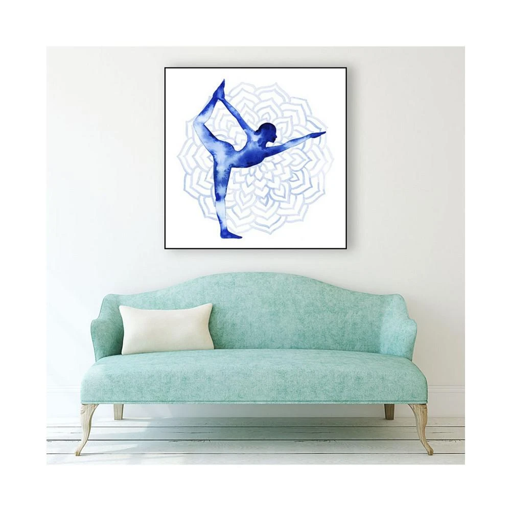 商品Giant Art|20" x 20" Yoga Flow I Art Block Framed Canvas,价格¥1280,第5张图片详细描述
