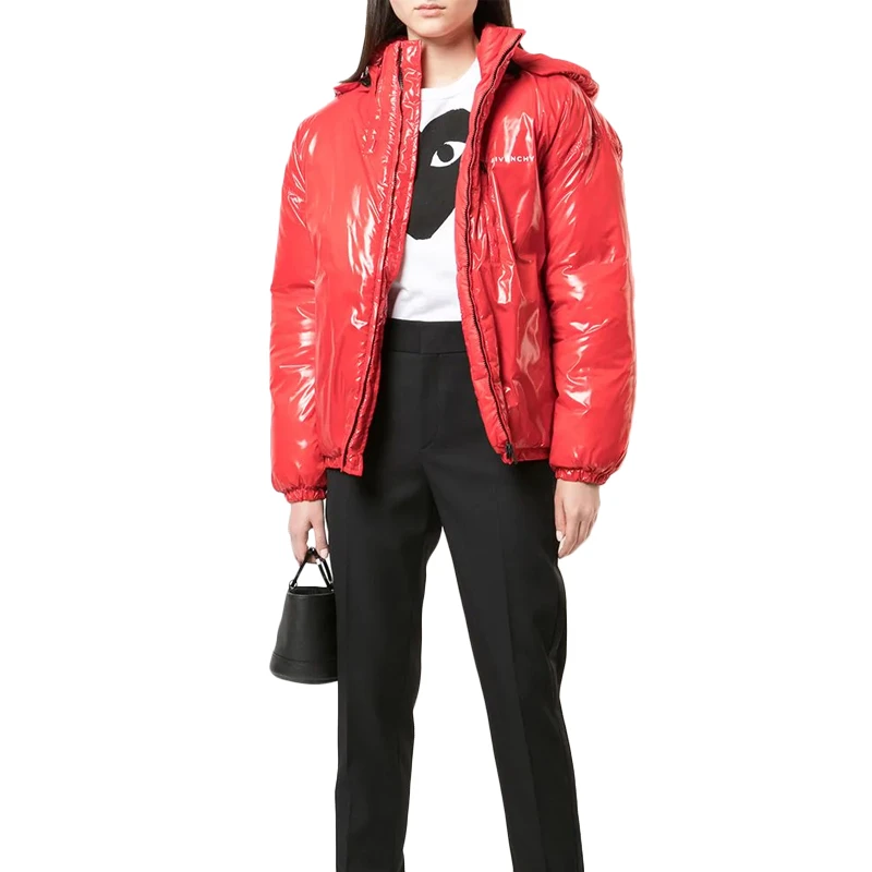 Givenchy 纪梵希 女士红色短款夹克棉服 BW004P101L-600 商品