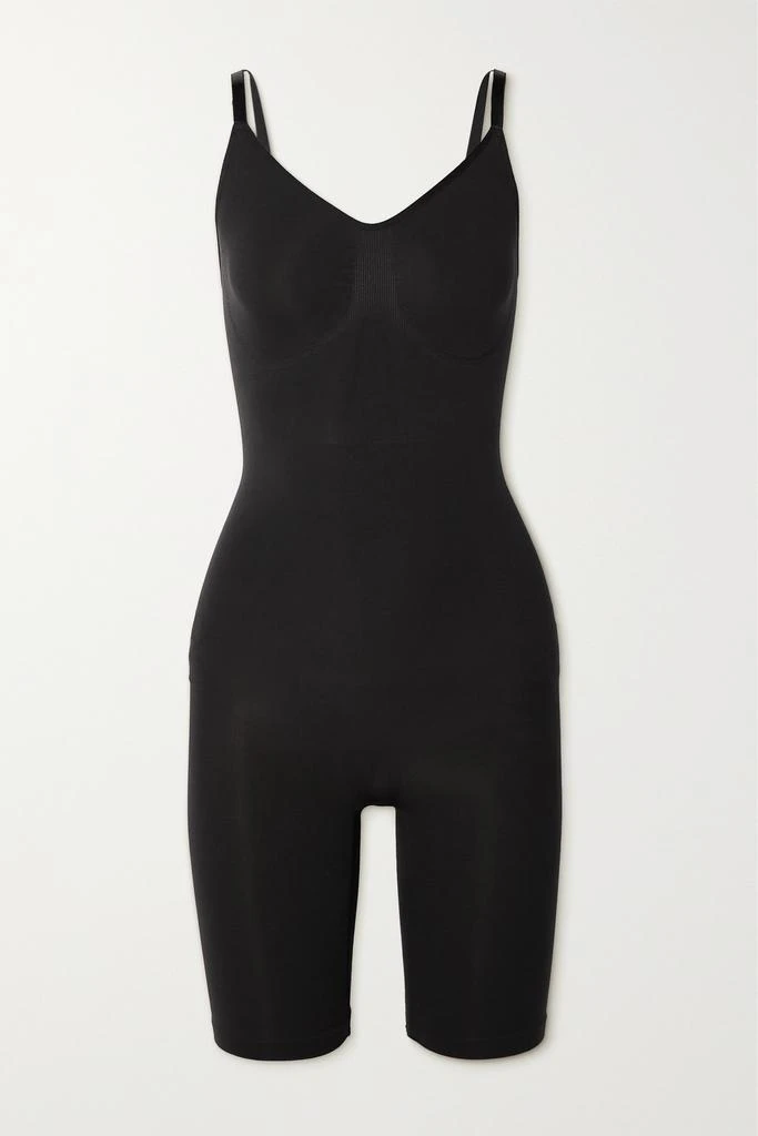 商品SKIMS|Seamless Sculpt Low Back 连体紧身衣（颜色：onyx）,价格¥255,第1张图片