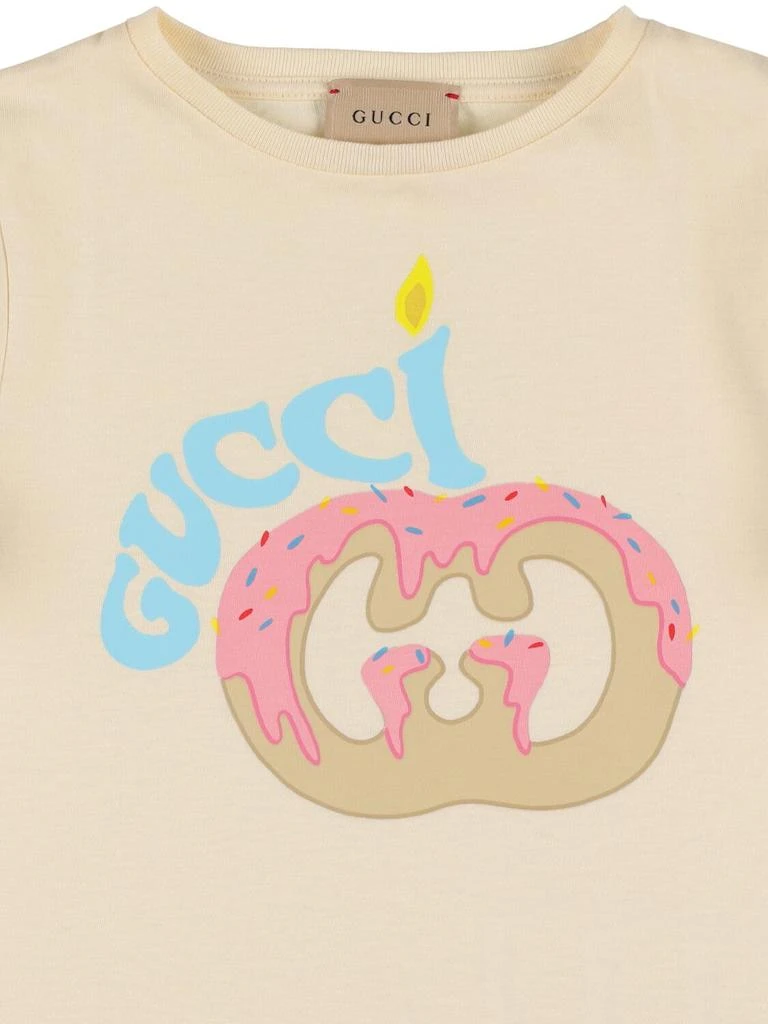 商品Gucci|Printed Cotton Jersey T-shirt,价格¥1699,第1张图片