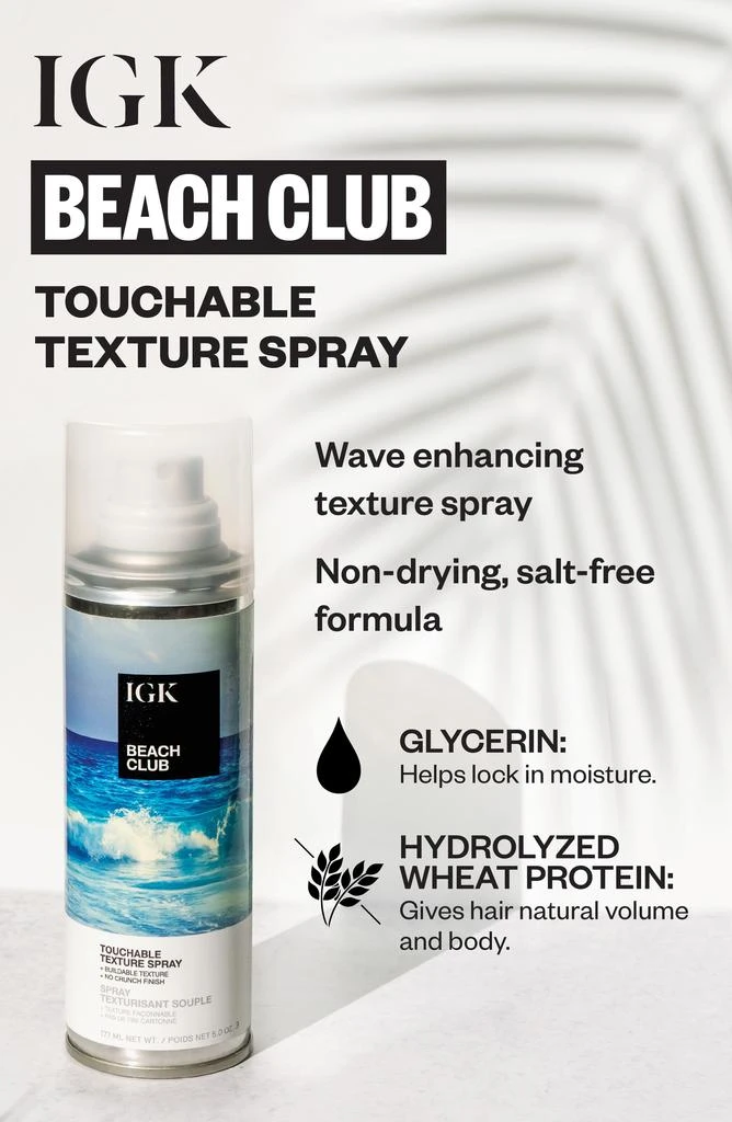 商品IGK|Beach Club Texture Spray,价格¥120,第4张图片详细描述