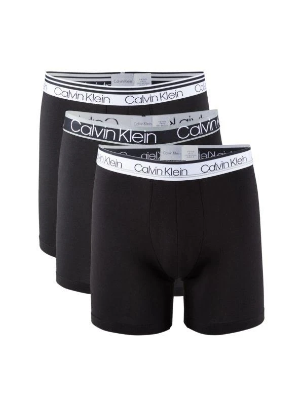 商品Calvin Klein|3-Pack Logo Boxer Briefs,价格¥177,第1张图片