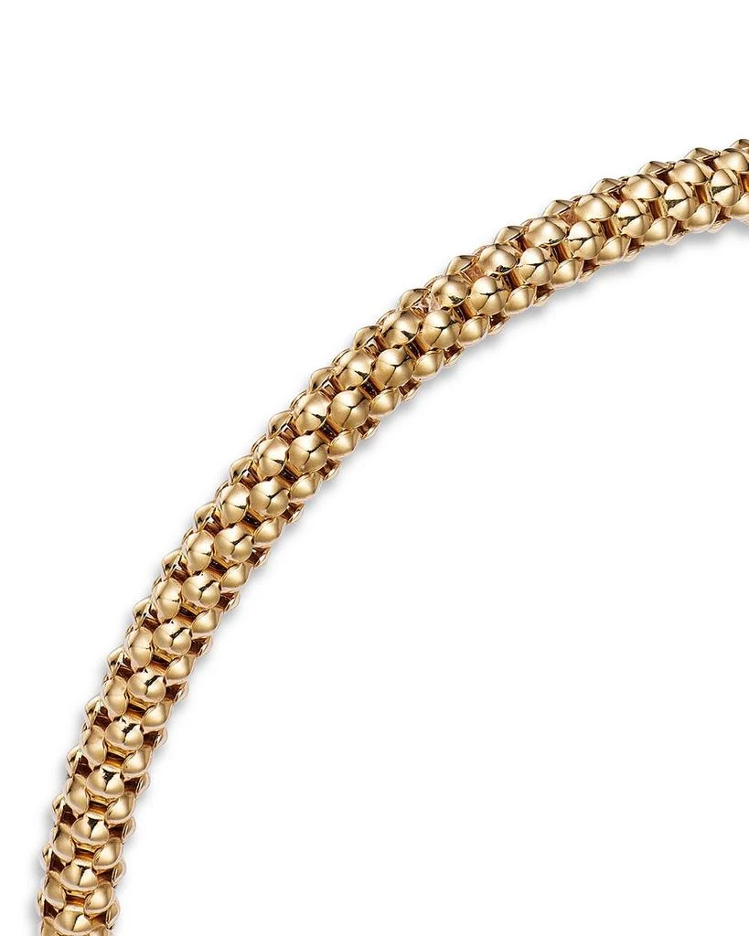 Popcorn Link Chain Bracelet in 14K Yellow Gold 商品